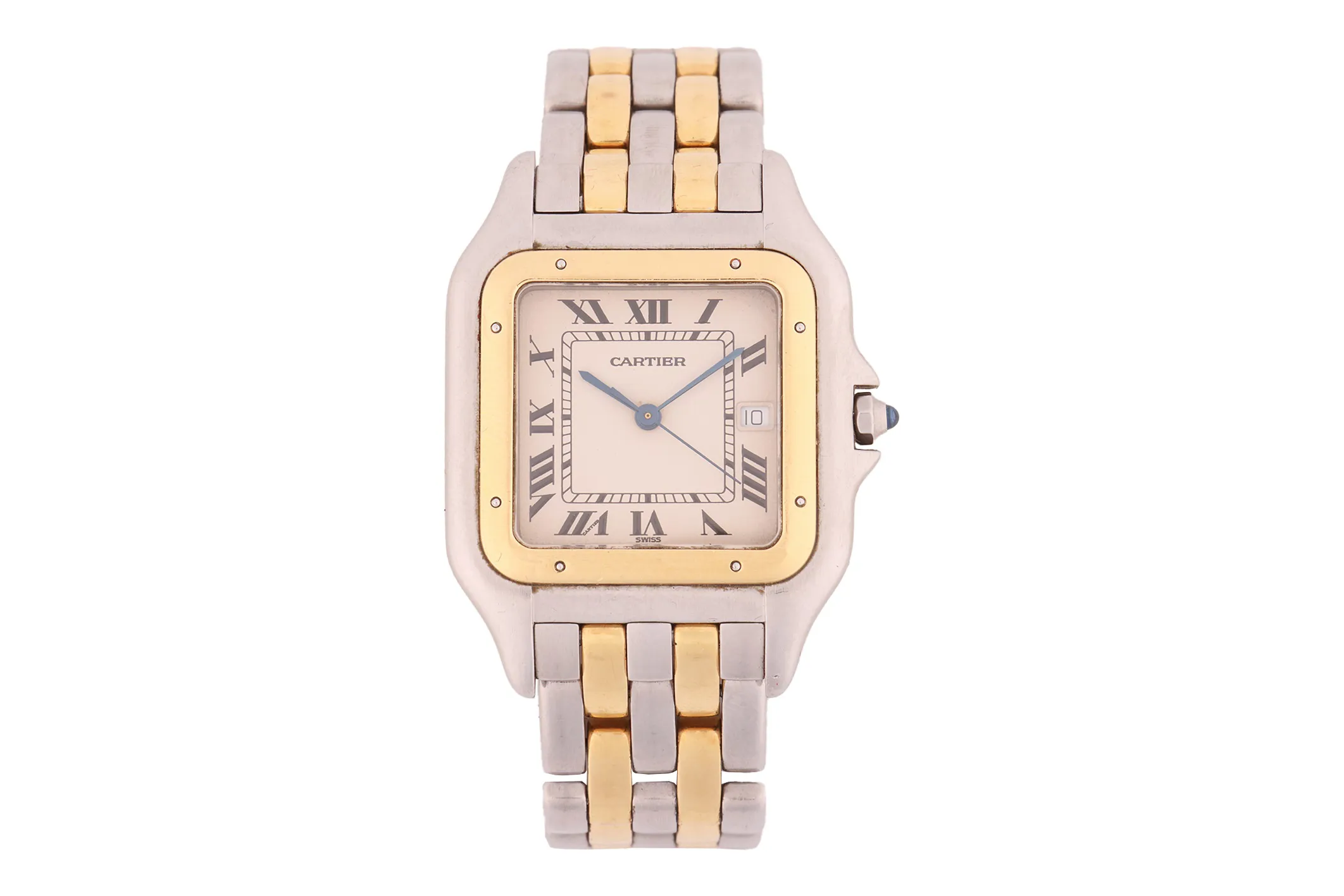 Cartier Panthère Stainless steel and 18k yellow gold Champagne