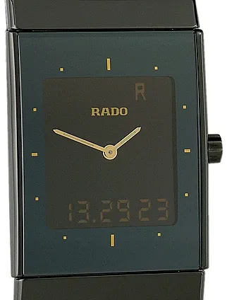 Rado Ceramica R21324162 33mm Stainless steel Black