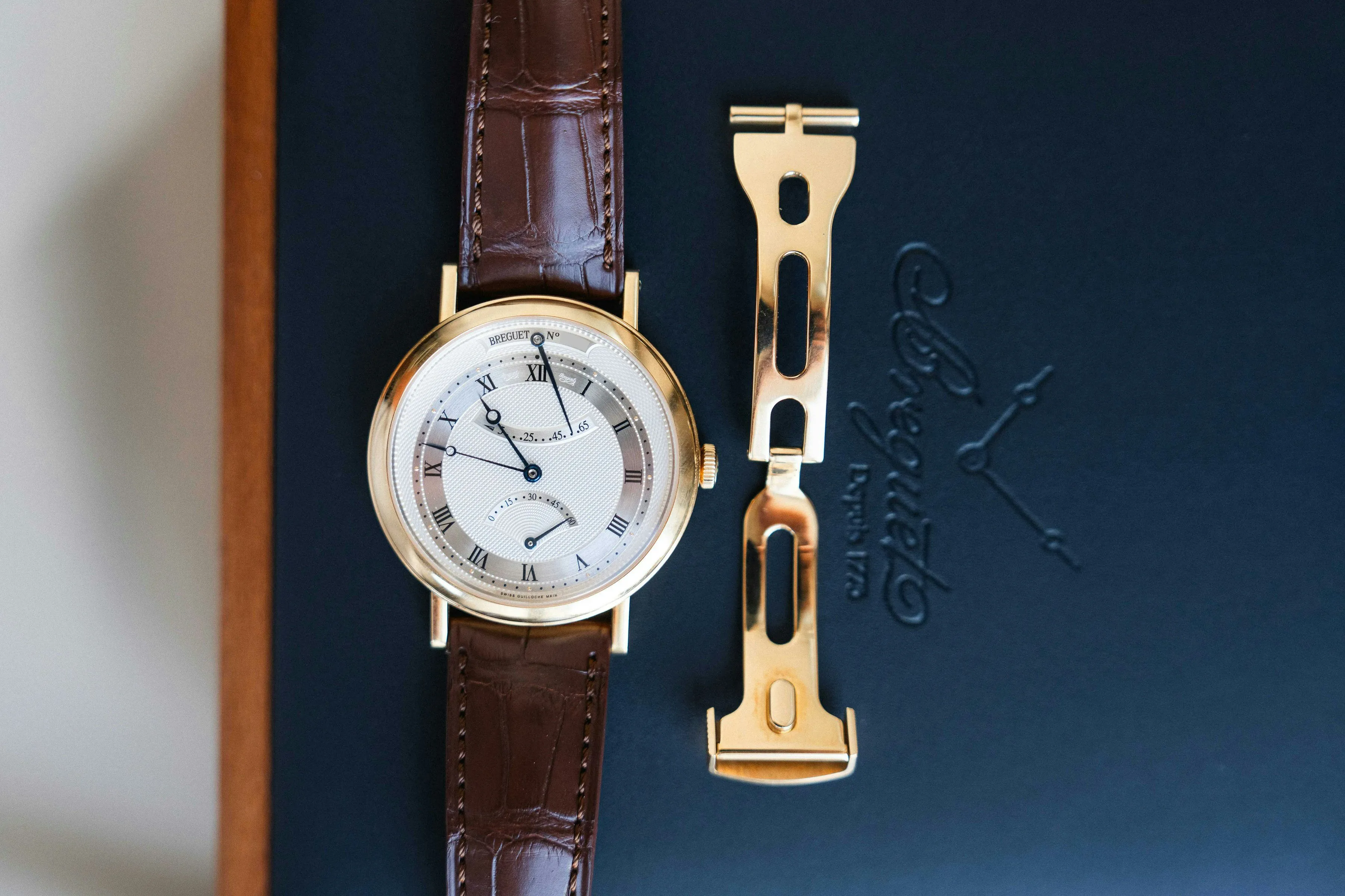 Breguet Classique 5917 Yellow gold Silver 2009 Netherlands Dealer EveryWatch