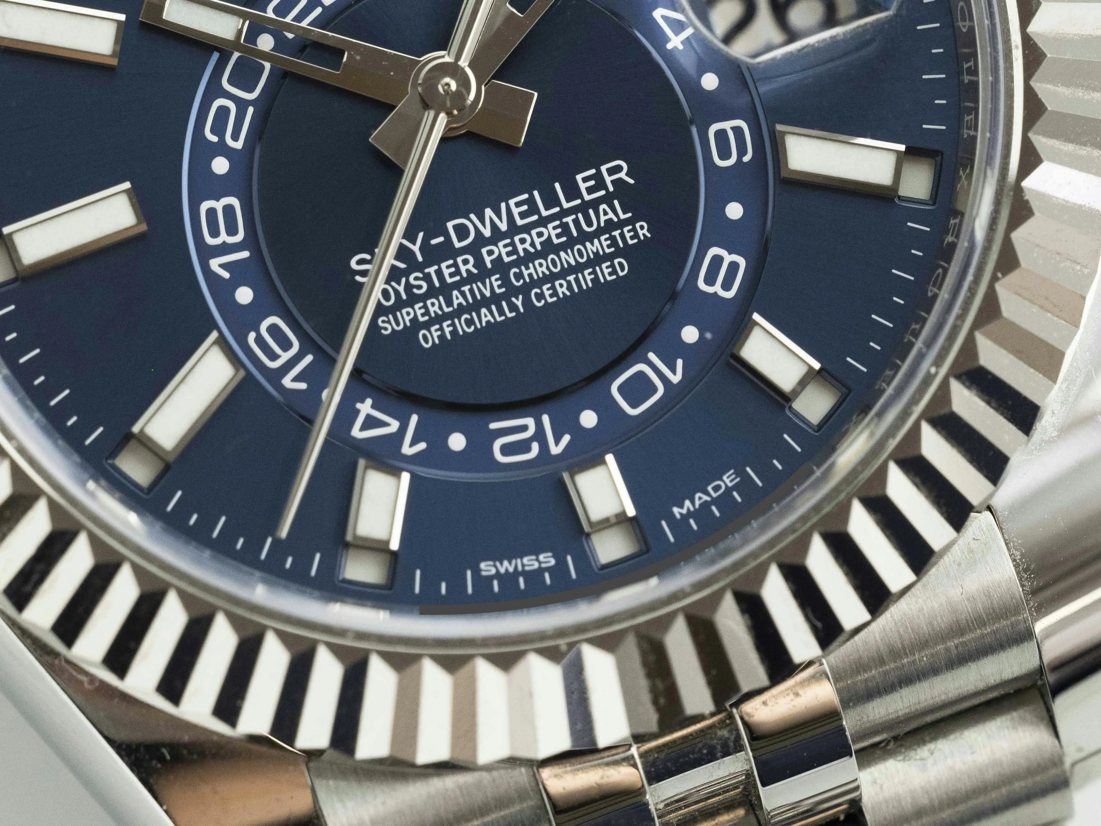 Rolex Sky-Dweller 326934 42mm White gold and Stainless steel Blue 1