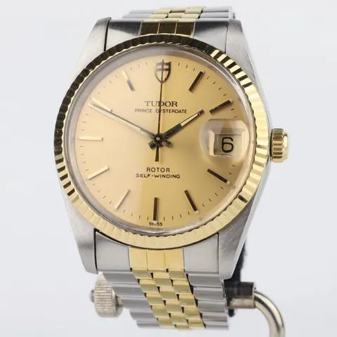 Tudor Prince Oysterdate 74033 34mm Stainless steel Gold