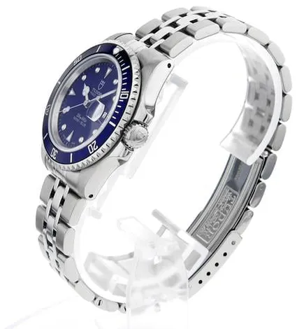 Tudor Prince Date 73190 33mm Stainless steel Blue 1