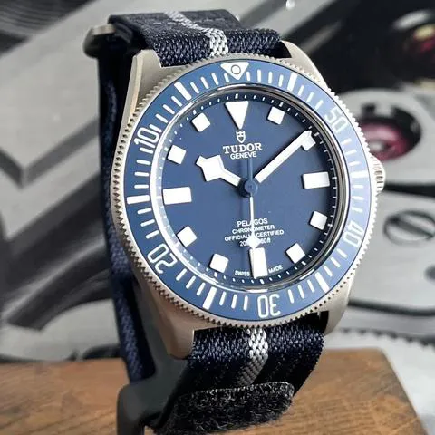 Tudor Pelagos 25707B/24 42mm Titanium Blue 1