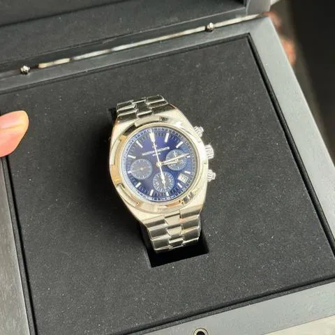 Vacheron Constantin Overseas Chronograph 5500V/110A-B148 42.5mm Stainless steel Blue