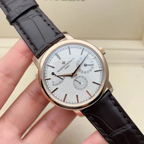 Vacheron Constantin Traditionnelle 83020/000R-9909 40mm Rose gold Silver 1