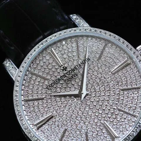 Vacheron Constantin Traditionnelle 82673/000G-9821 38mm White gold Paved 4