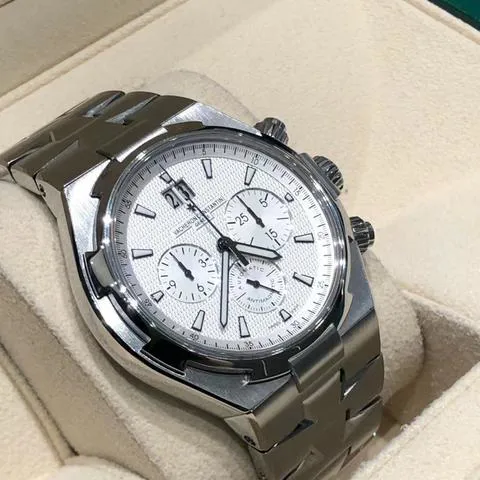 Vacheron Constantin Overseas Chronograph 49150/B01A-9095 42mm Stainless steel Silver