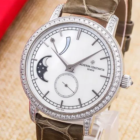 Vacheron Constantin Traditionnelle 83570/000G-9916 36mm White gold White Mother of Pearl 2