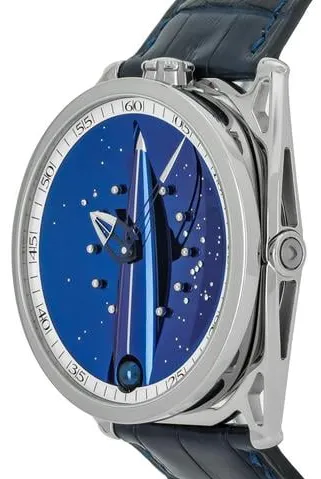 De Bethune DB28 DB28CES 45mm Titanium Blue 1