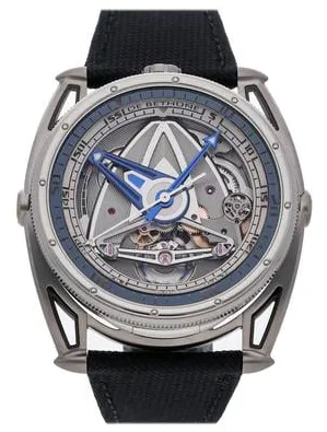 De Bethune DB28GS Grand Bleu DB28GSV2AN 44mm Titanium Gray