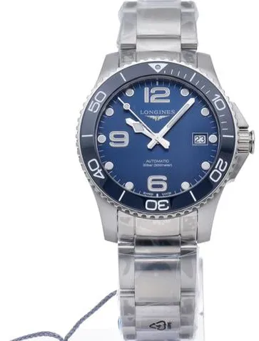 Longines HydroConquest L37804966 39mm Stainless steel Blue 1