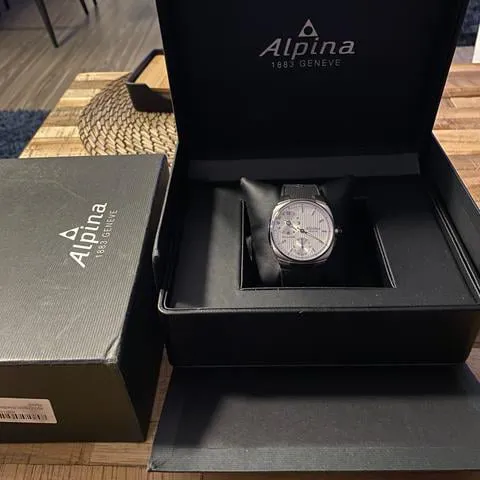 Alpina Avalanche AL-650X4A6 47.5mm Stainless steel Silver