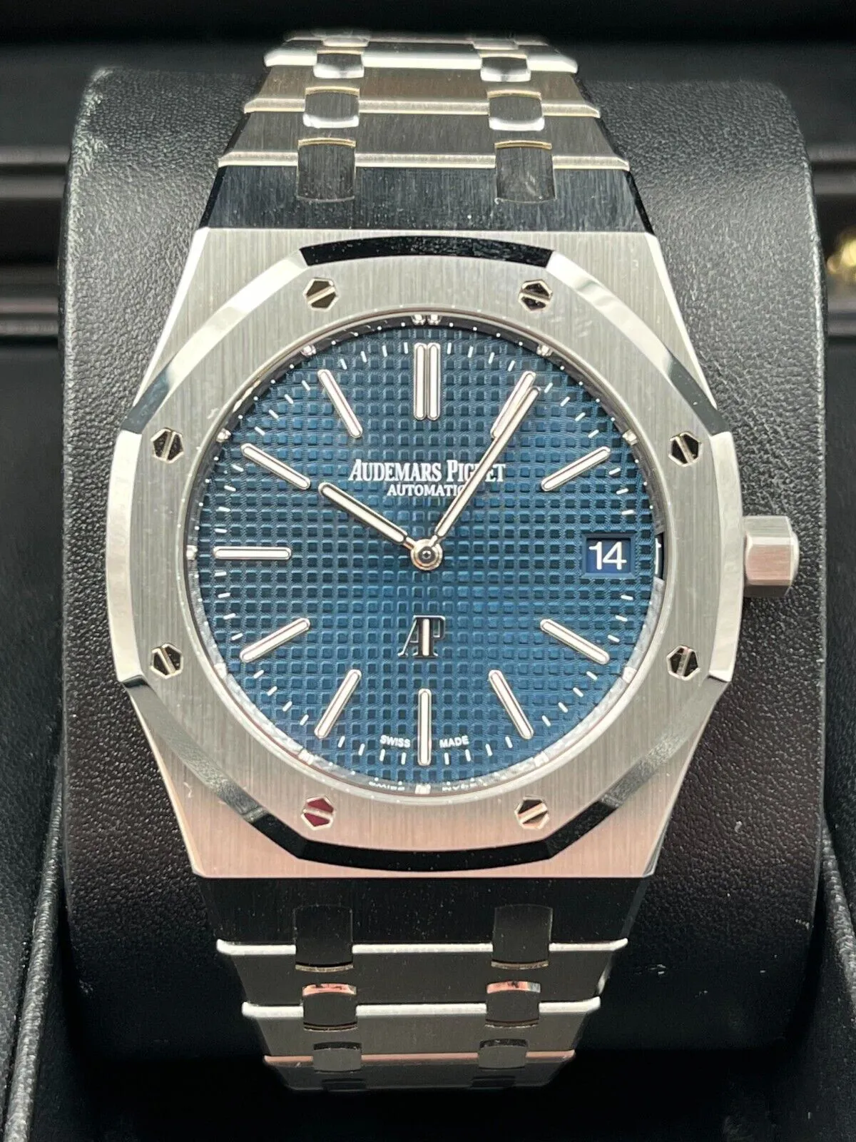 Audemars Piguet Royal Oak 16202ST 39mm Stainless steel Blue