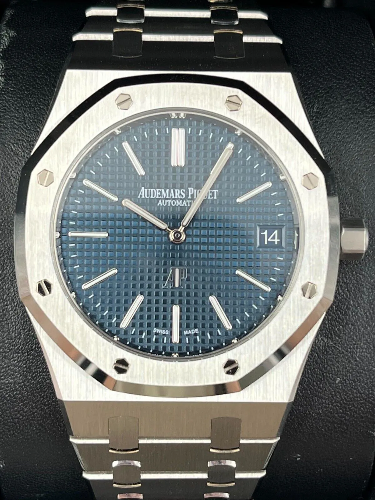 Audemars Piguet Royal Oak 16202ST 39mm Stainless steel Blue 6