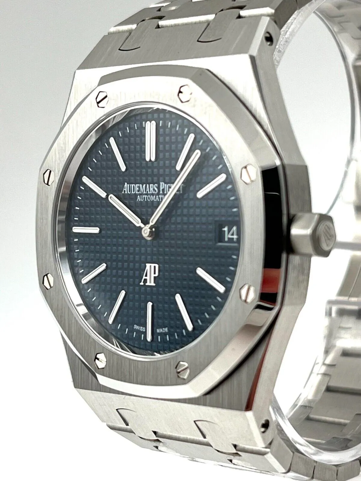 Audemars Piguet Royal Oak 16202ST 39mm Stainless steel Blue 8