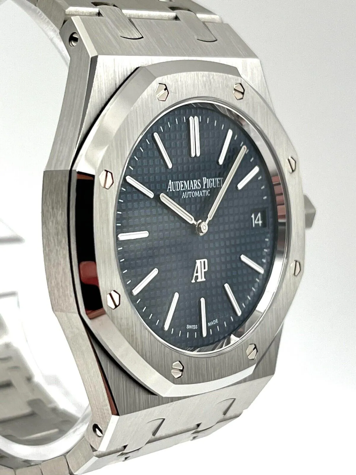 Audemars Piguet Royal Oak 16202ST 39mm Stainless steel Blue 9