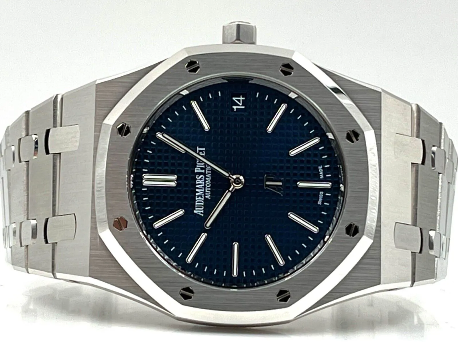 Audemars Piguet Royal Oak 16202ST 39mm Stainless steel Blue 10