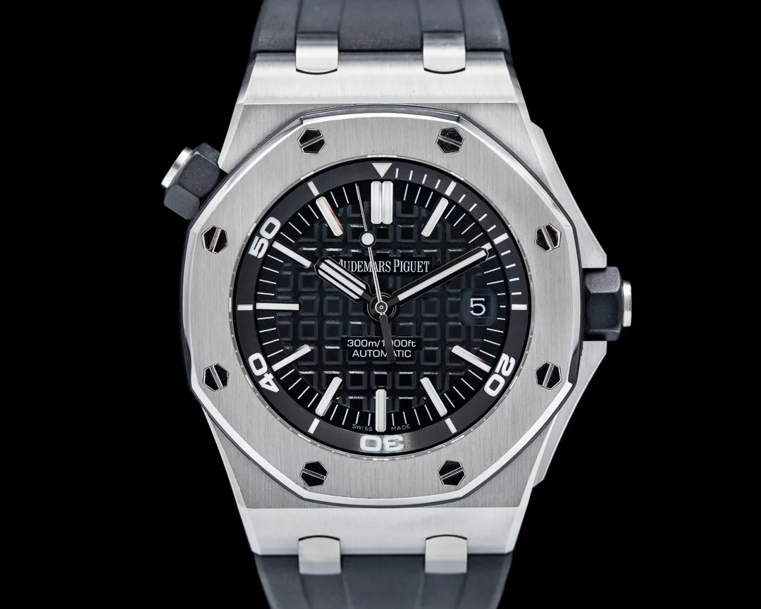 Audemars Piguet Royal Oak Offshore Diver 15703ST.OO.A002CA.01 42mm Stainless steel Black