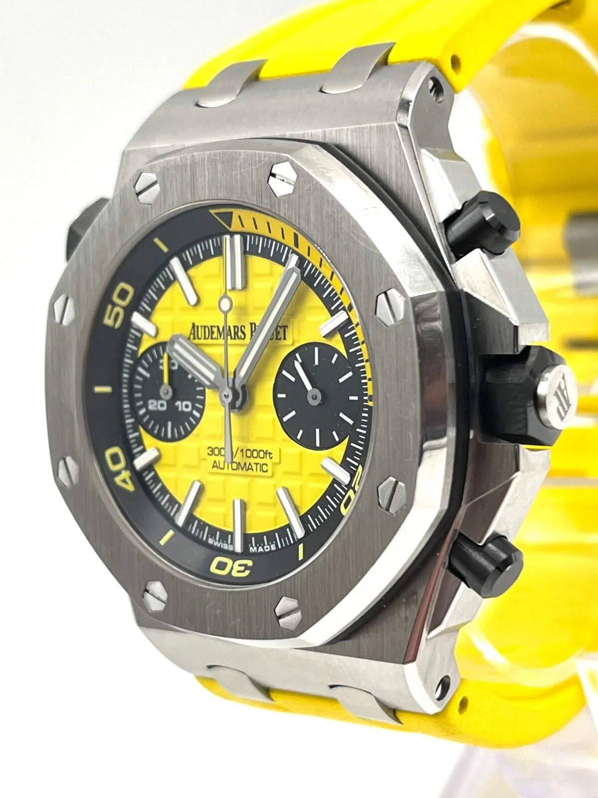 Audemars Piguet Royal Oak Offshore Diver 26703ST 42mm Stainless steel Yellow 5