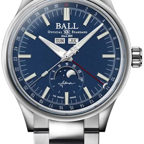 Ball Engineer II NM3016C-S1J-BE 40mm Stainless steel Blue