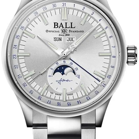 Ball Engineer II NM3016C-S1J-SL 40mm Stainless steel Silver