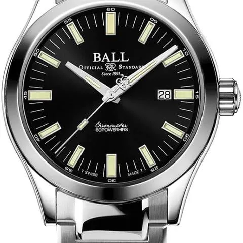 Ball Engineer M NM2128C-S1C-BK 43mm Stainless steel Black