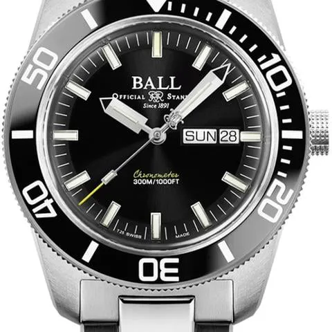 Ball Engineer Master II DM3308A-SCJ-BK 42mm Stainless steel Black