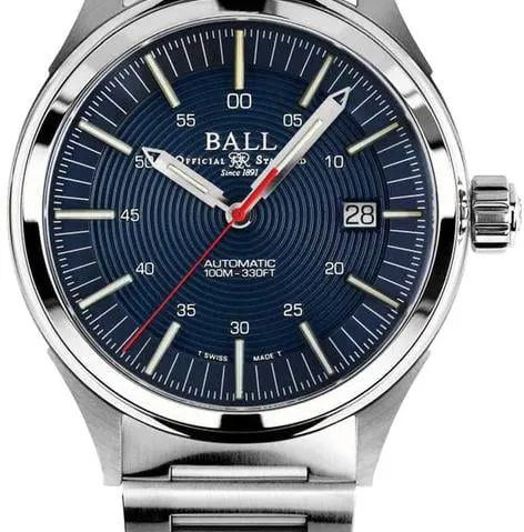 Ball Fireman NM2098C-S13-BE 40mm Stainless steel Blue