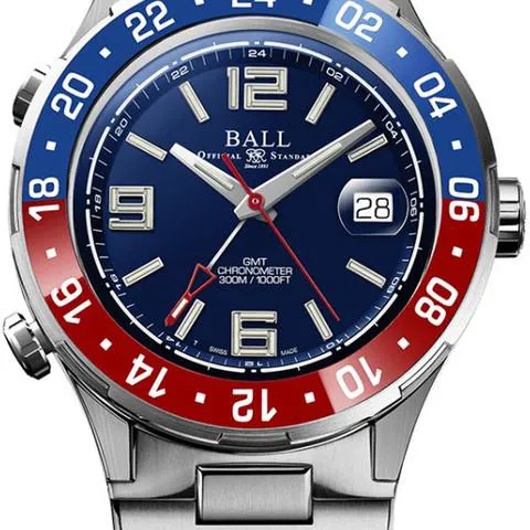 Ball Roadmaster DG3038A-S2C-BE 40mm Titanium Blue