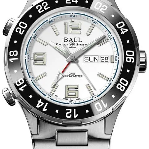 Ball Roadmaster DG3000A-S7CJ-WH 40mm Titanium White