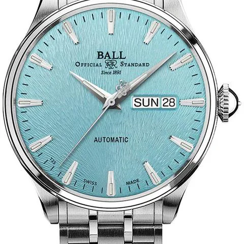 Ball Trainmaster Eternity NM2080D-S2J-IBE 39.5mm Stainless steel Blue