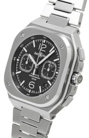 Bell & Ross Urban BR05C-BL-ST/SRB 42mm Stainless steel Black 1