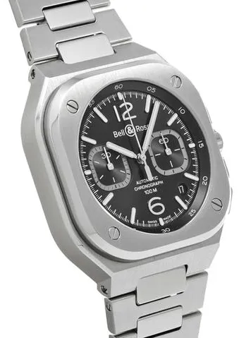 Bell & Ross Urban BR05C-BL-ST/SRB 42mm Stainless steel Black 2