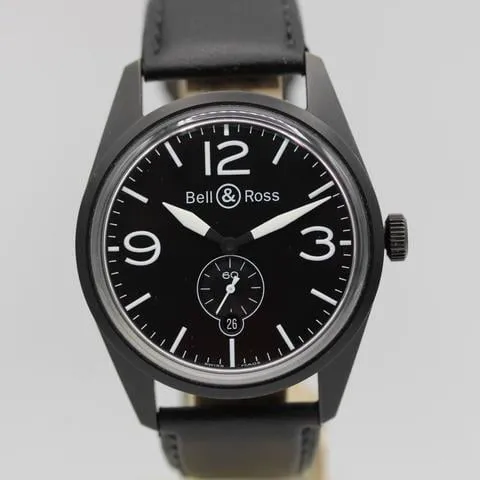 Bell & Ross Vintage BR123-95-SC 41mm Stainless steel Black