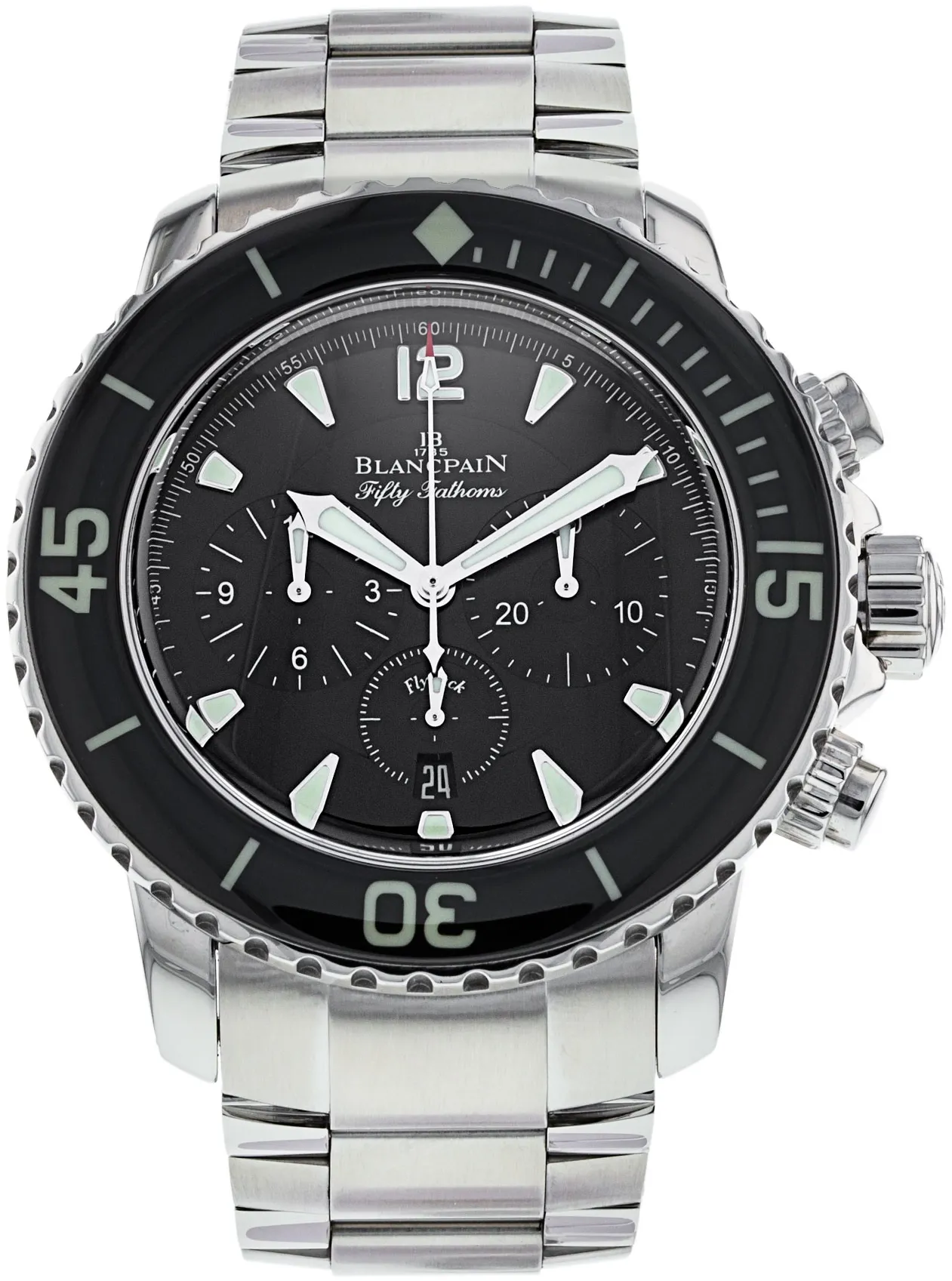 Blancpain Fifty Fathoms 5085F-1130-71S 45mm Stainless steel Black