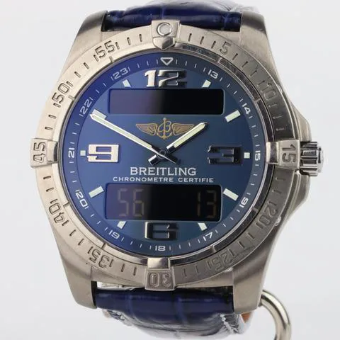 Breitling Aerospace E79362 42mm Titanium Blue