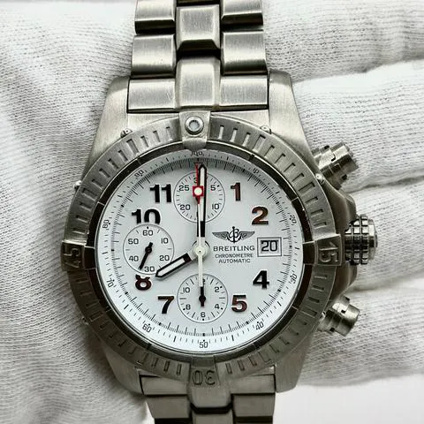 Breitling Avenger E13360 44mm Titanium White 8