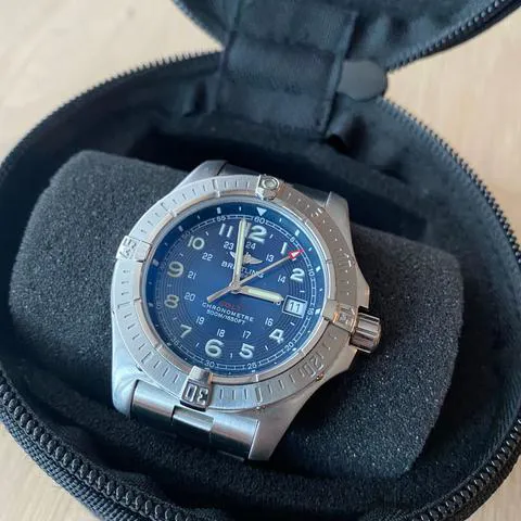 Breitling Colt A74380 41mm Stainless steel Blue 4