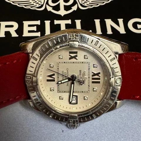 Breitling Galactic A71356 32mm Stainless steel White 5