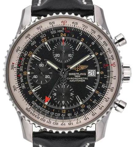 Breitling Navitimer A24322 46mm Stainless steel Black