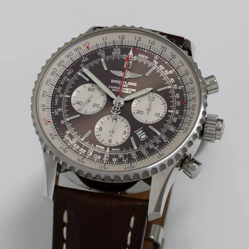 Breitling Navitimer Rattrapante AB031021 45mm Stainless steel 8