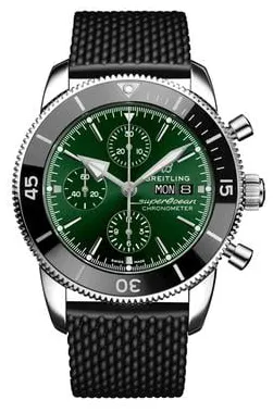 Breitling Superocean Heritage A13313121L1S1 44mm Stainless steel Green