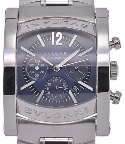 Bulgari Assioma AA44SCH 34mm Stainless steel Gray