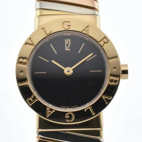 Bulgari Bulgari BB 23 2T 23mm Yellow gold Black