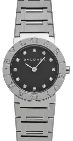 Bulgari Bulgari BB 26 SS 26mm Stainless steel Black