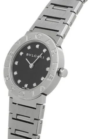 Bulgari Bulgari BB 26 SS 26mm Stainless steel Black 1