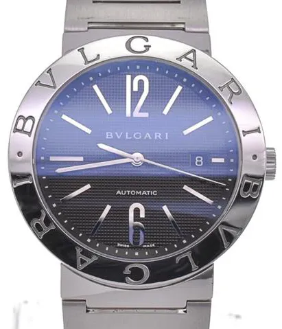 Bulgari Bulgari BB 42 SS AUTO 42mm Stainless steel Black