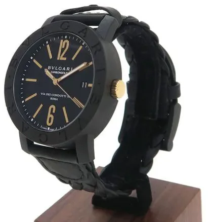 Bulgari Bulgari BB40CL 40mm Carbon fiber Black 1