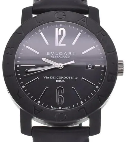 Bulgari Bulgari BB40CL 40mm Carbon fiber Black