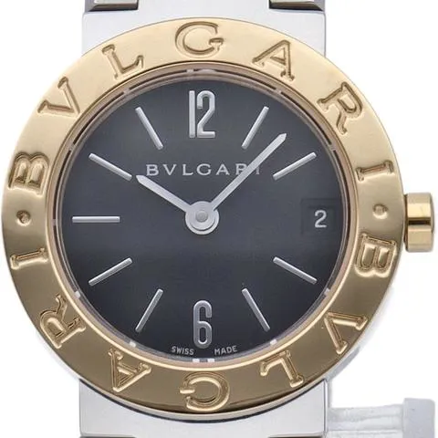 Bulgari Bulgari BB23SGD/BB23SG 23mm Stainless steel Black